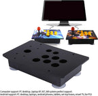 Arcade Cabinet Kit, Arcade Cabinet, Arcade Case, DIY Arcade Controller Case, Black Acrylic Panel and Case DIY Set