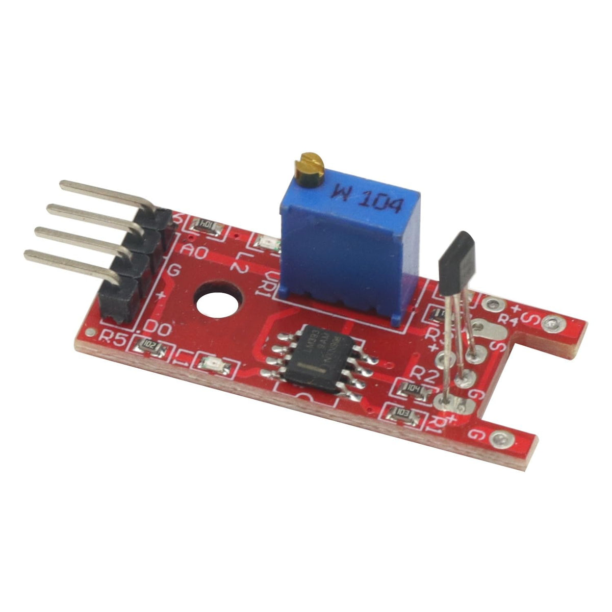 5PCS Linear Hall Effect Sensor Module Speed Counting Magnetic Switch for Arduino DIY Projects