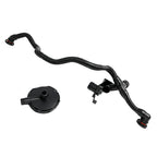 Crankcase Vent Valve and Breather PCV Vacuum Hose Kit For Audi A4 A6 02-04