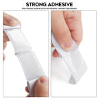 33Ft x 1 Inch Hook and Loop Tape with Adhesive Backing, Heavy Duty Double Sided Adhesive Strips, Strong Sticky Strips