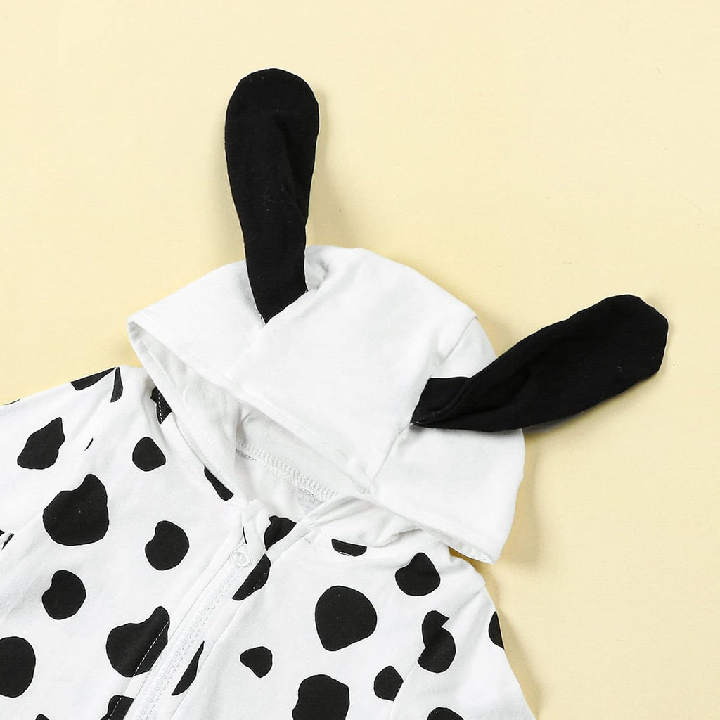 Baby Dog Halloween Costume Boy Girl Dalmatian Spotted Puppy Jumpsuit Aminal Halloween Cosplay
