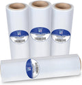4 Pack of 18" Plastic Stretch Film Wrap 1200 feet Each 500% Stretch Ability