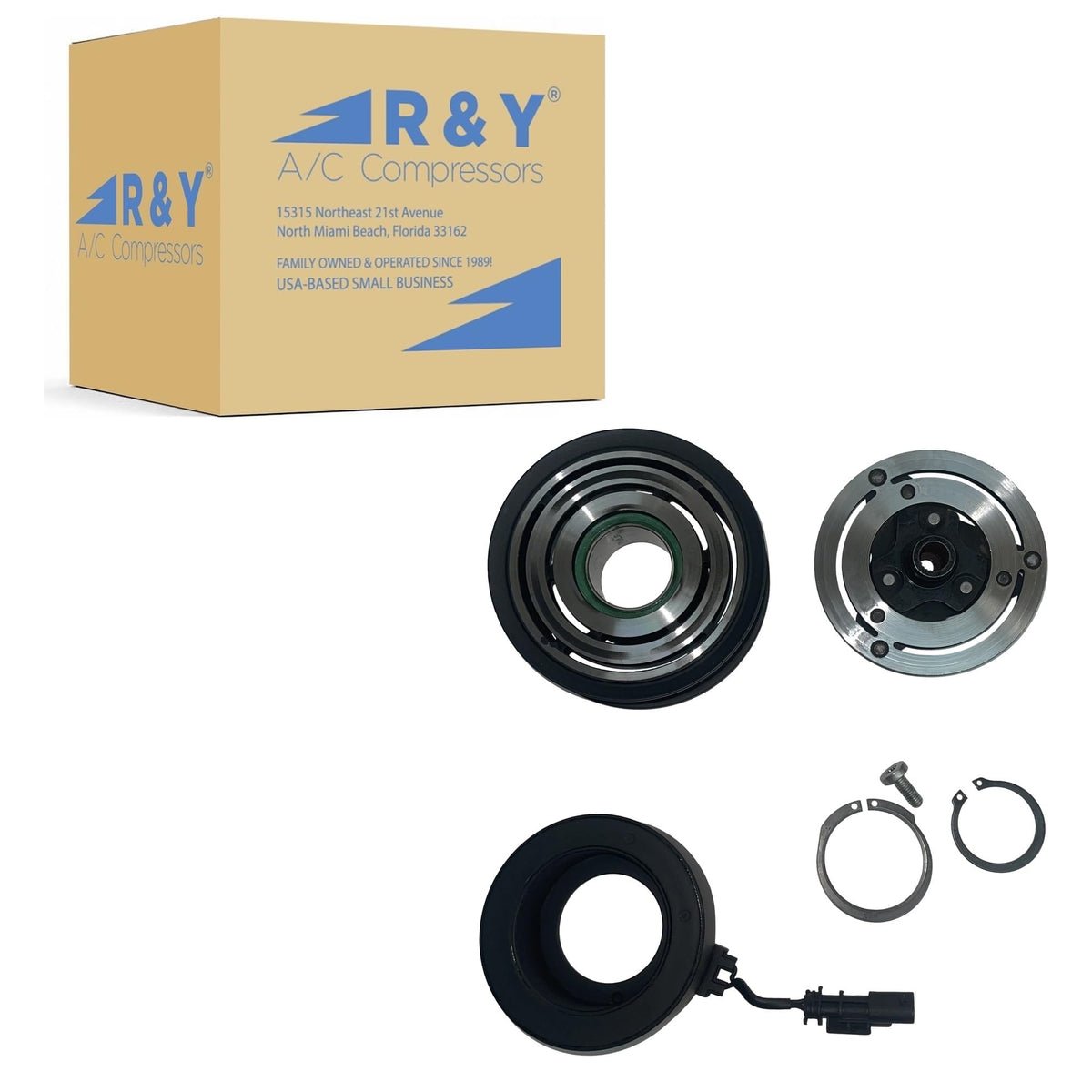 RYC Automotive Air Conditioning Compressor Clutch AIG299-01-CL