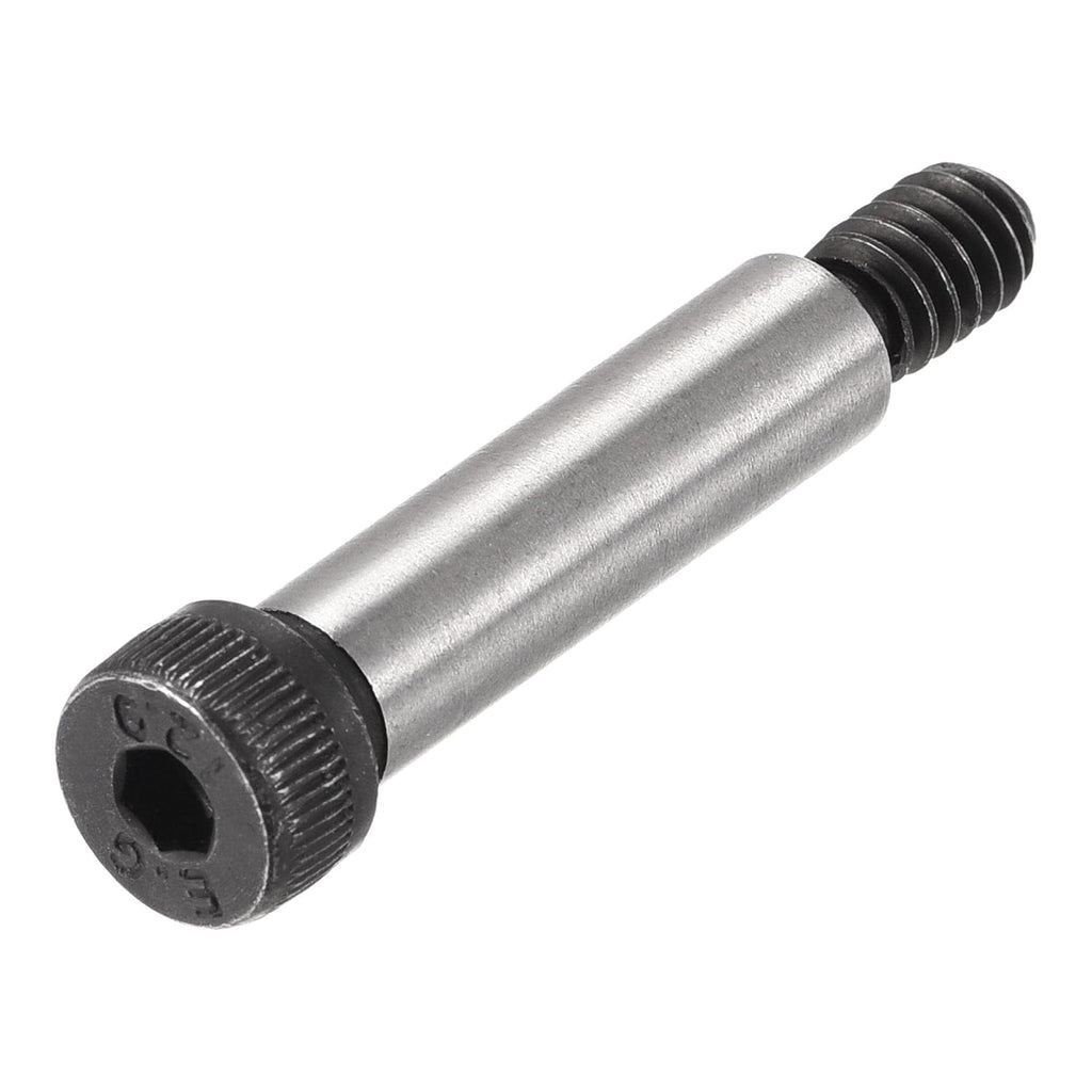 uxcell Alloy Steel Hexagon Socket Head Shoulder Screws Bolts, 1-1/4" Shoulder Length, 5/16" Shoulder Dia, 1/4-20 Thread, 6pcs