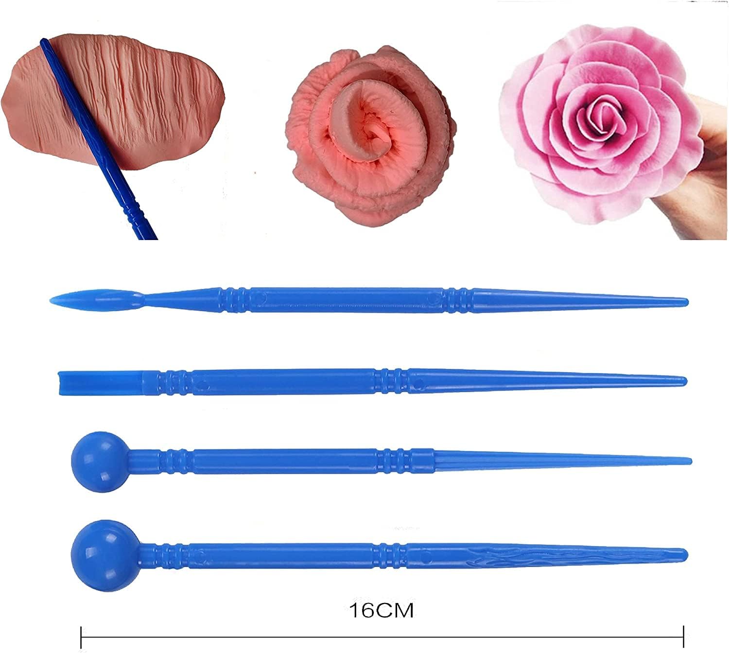 Air Dry Clay Sculpting Tools, Modeling Shaping Embossing for Kids and Adults,Polymer Clay Tools,Pottery Tools Kit 19Pcs