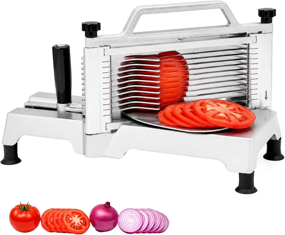 Commercial Tomato Slicer & Vegetable Chopper 3/16inch Food Slicer