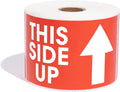 3" X 5" This Side Up Stickers (1 Roll, 500/Roll)
