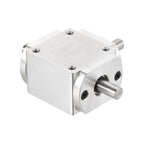 uxcell Gear Box 1:1 Forward Double Output Shaft 1 Module 20 Teeth, 8mm