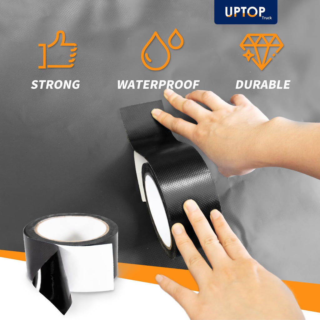 Duct Tape 6Inch×20FT Ideal for Camping, RV, Marine Home Repair,Bonds to Metal, Plastic, Wood, Canvas, Vinyl, Nylon