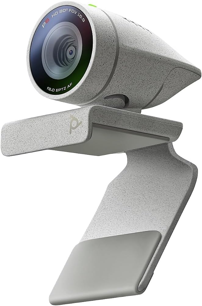 Poly Studio P5 Professional Webcam (Plantronics) - 1080p HD Laptop Camera for Video Conference & Distance Learning