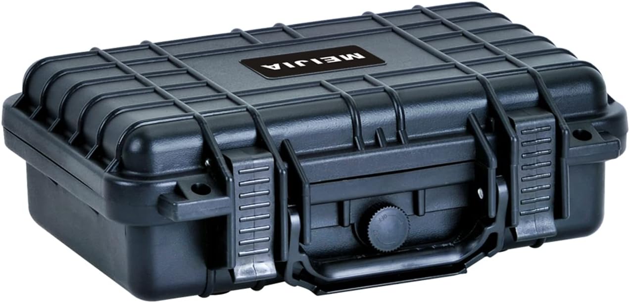 Portable All Weather Waterproof Protective Hard Case, Small Camera Case,Dry Case with Customizable Foam,Fit Use of