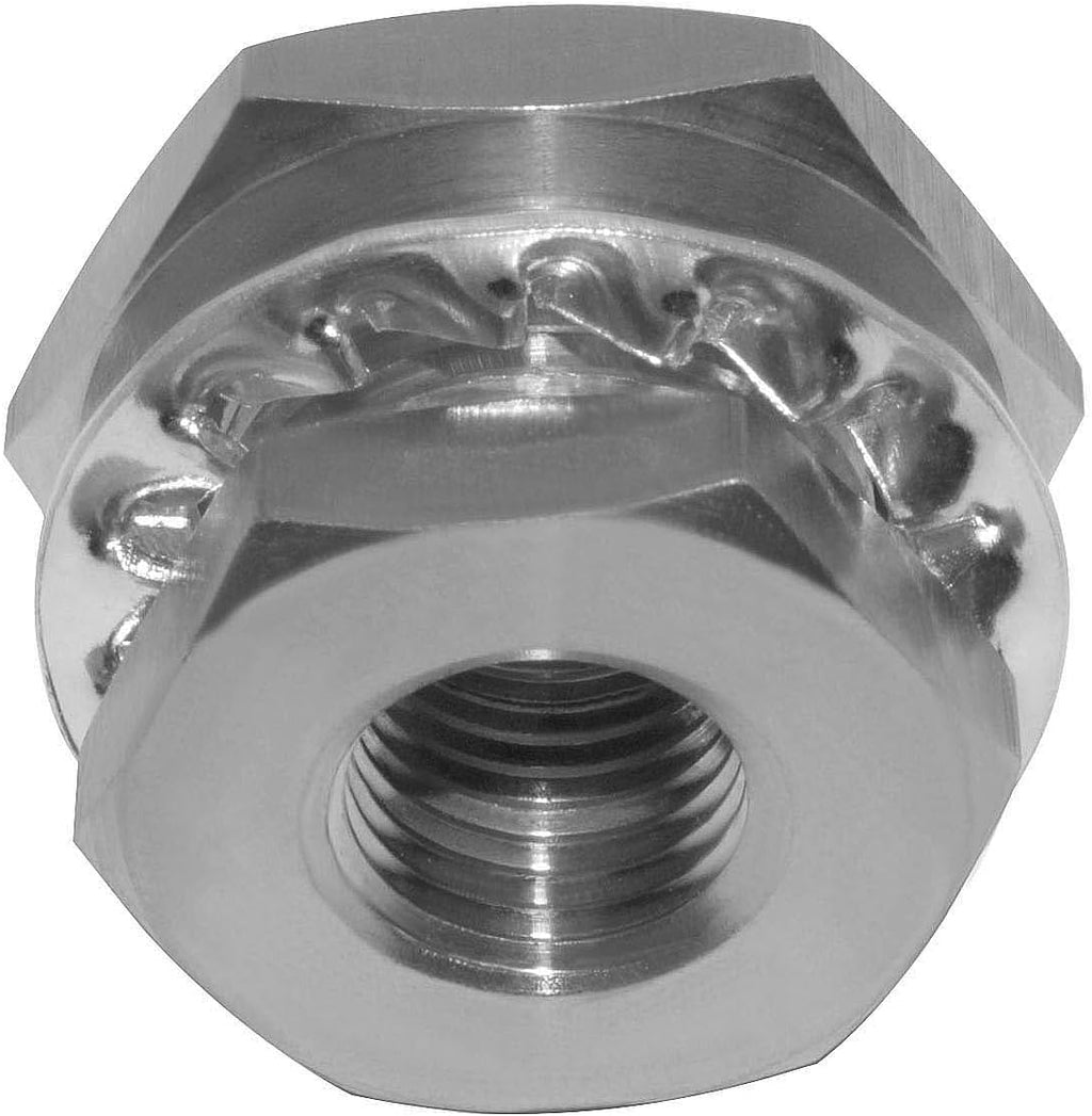 Beduan Stainless 1/4" NPT Female Bulkhead Coupler Thru-bulk Pipe Fitting (Full Female Thread)