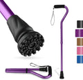 Walking Cane and Walking Stick for Men Women,Lightweight Folding Canes with Offset Soft Cushioned Handle,Adjustable &