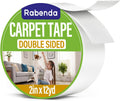 Double Sided Carpet Tape, Removable Rug Tape for Hardwood Floors