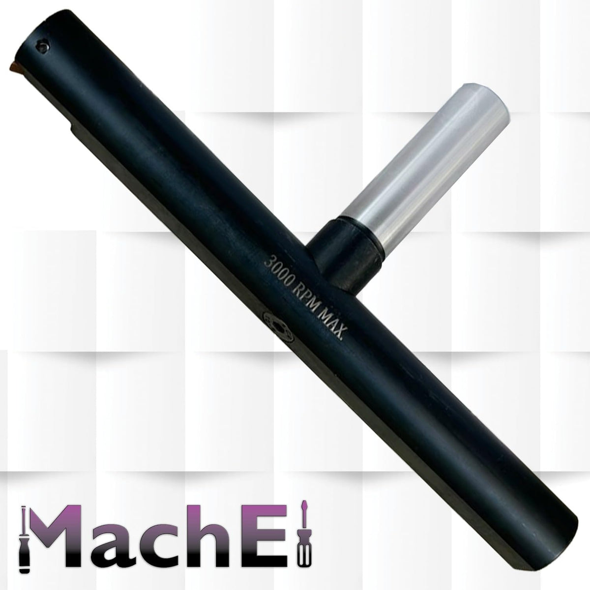 MachEl New Balanced Design 9″ Fly Cutter Indexable Type with 3/4″ Straight Shank Single Insert Face Milling Cutter TCMT1604 Insert Included Torx Screw & Star Key Included