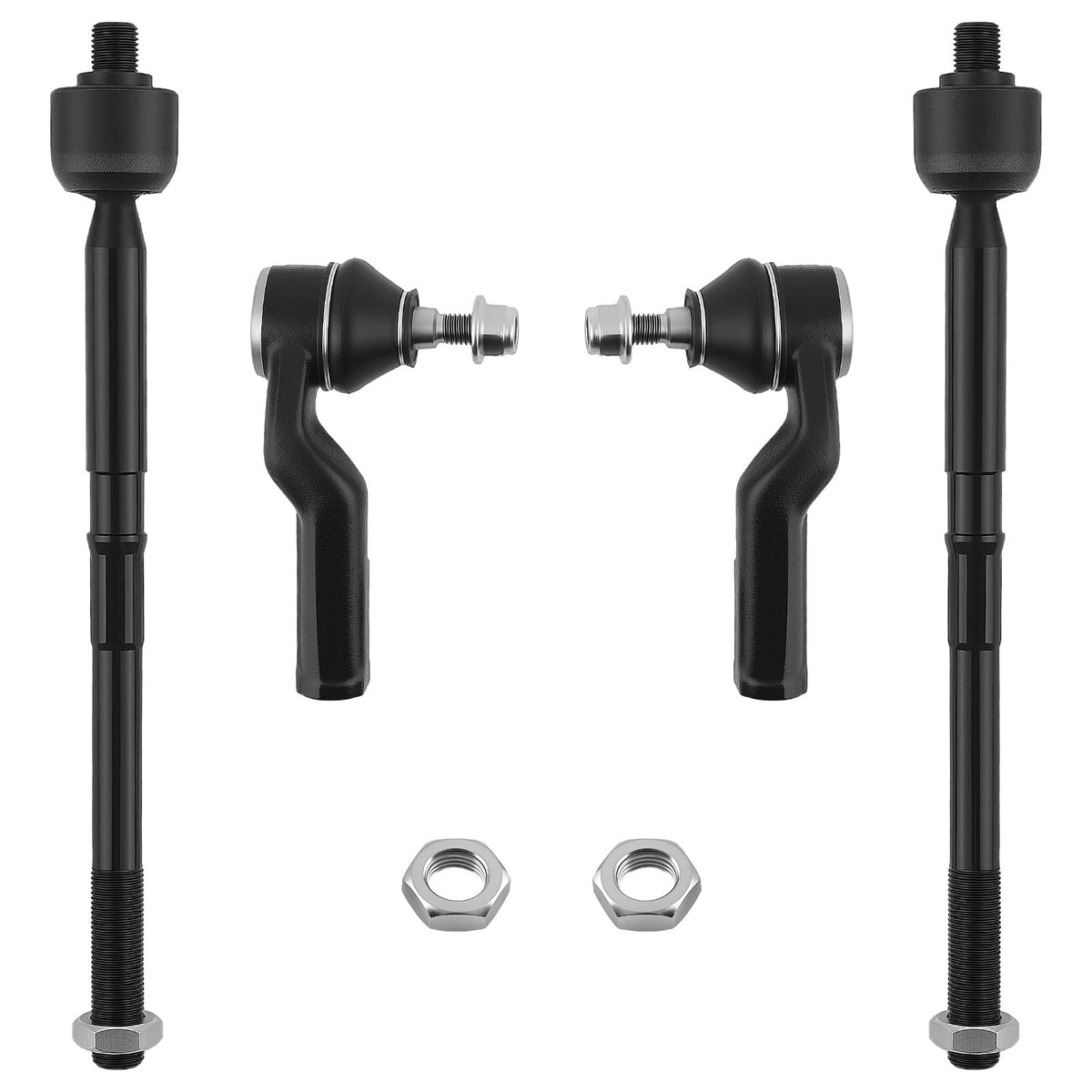 maXpeedingrods 4Pcs Front Inner Outer Tie Rod Kit for Ford Escape 2013-2018