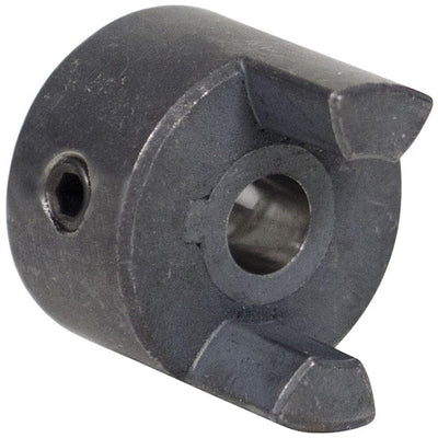 Tb Woods L-Jaw Coupling Hub,L050,Sint Iron,3/8",NK L05038NK - 1 Each