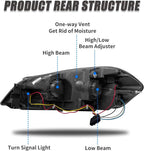 for 2006-2016 Chevy Monte Carlo & Chevy Impala Headlight