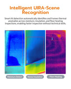 GT16S Thermal Imaging Camera AI Scene Detection, Thermometer Mode