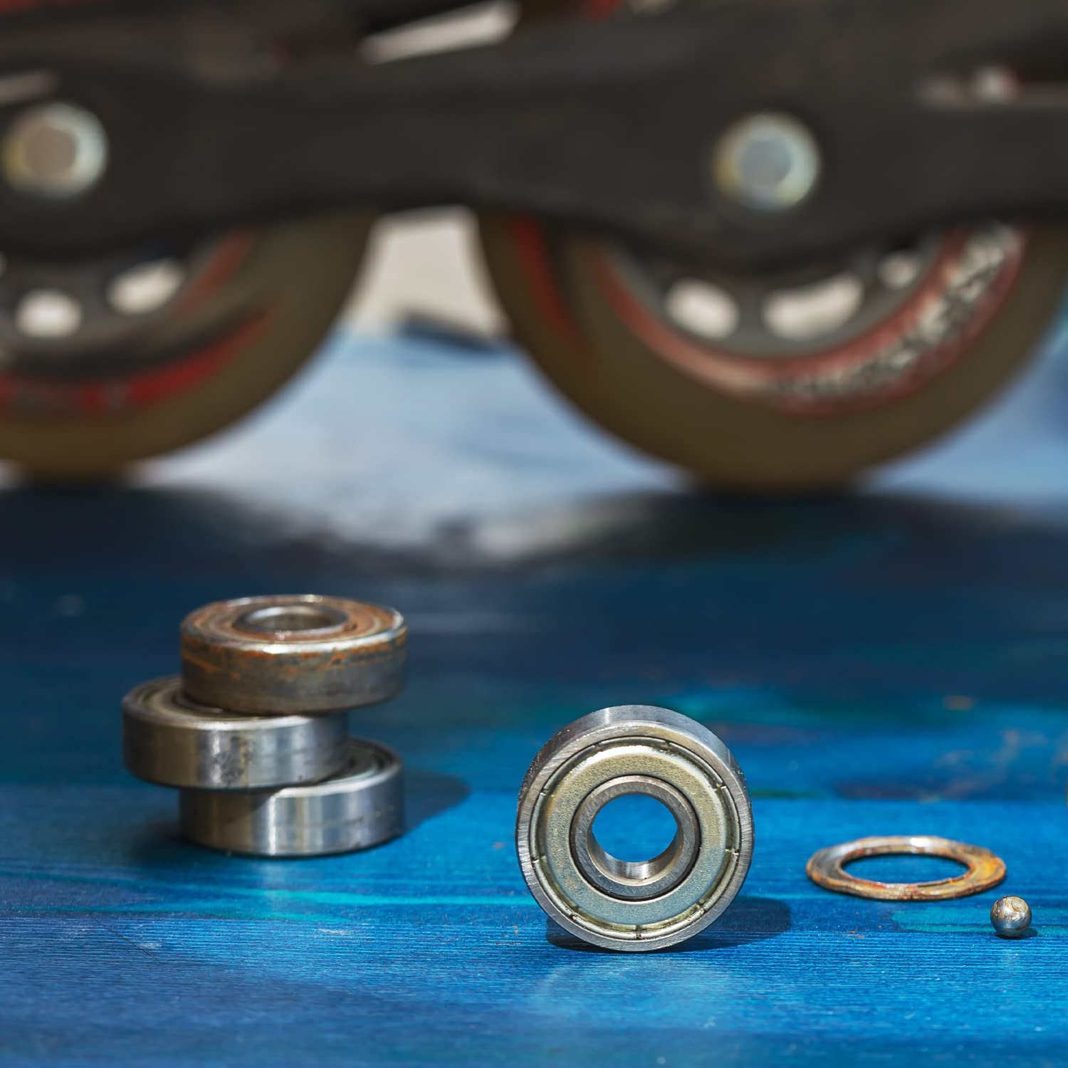 608ZZ (608Z) ABEC-5 Shielded Steel Wheel Bearings - Replacement fits Drive, Jazzy, Pride, Jet, Quicky, Mobility