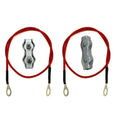 Polywire to Energizer Connector, 2 Pieces