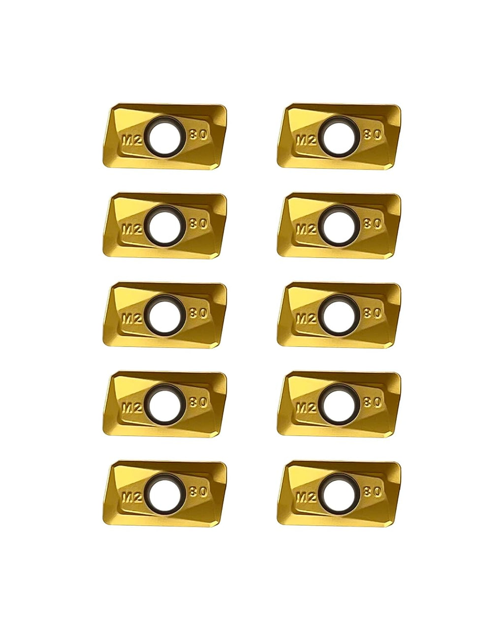 Zorqon10Pcs APMT1135PDER-M2 Carbide Milling Inserts