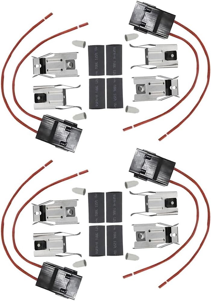 RR109 Range Burner Eye Receptacle Kit for Electrolux Frigidaire ERR117(4PK)