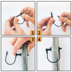 Highwild 8 Pack Silent Shaft Locking Pins with Spring for Hunting