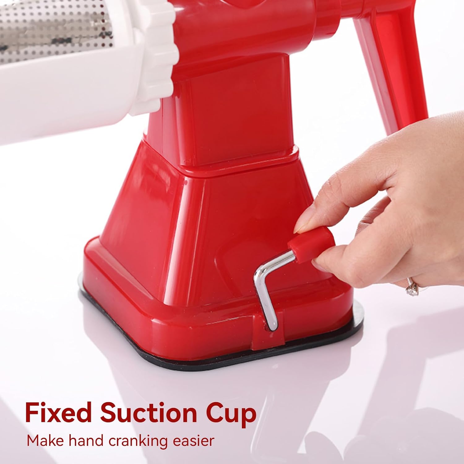 Tomato Strainer, Hand Crank Tomato Press Grinder Tomato Sauce Maker Machine Food Mill