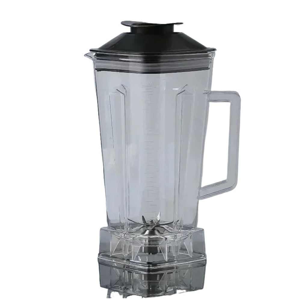 2L Transparent Blender Jug Replacement,Compatible With Silver Crest Blender -Spare Part Accessory(1pcs)