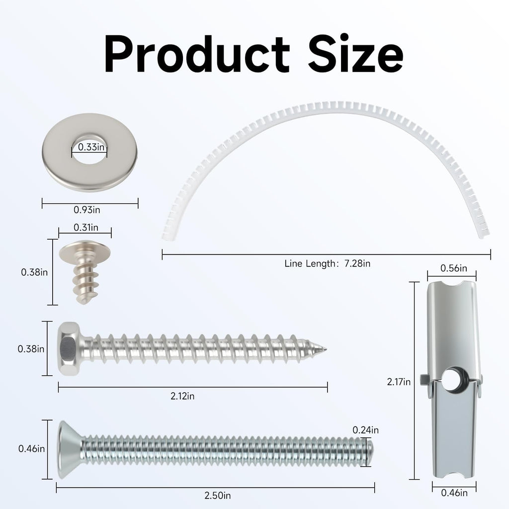 8205948 Microwave Mounting Hardware Kit Compatible with Whirlpool Maytag