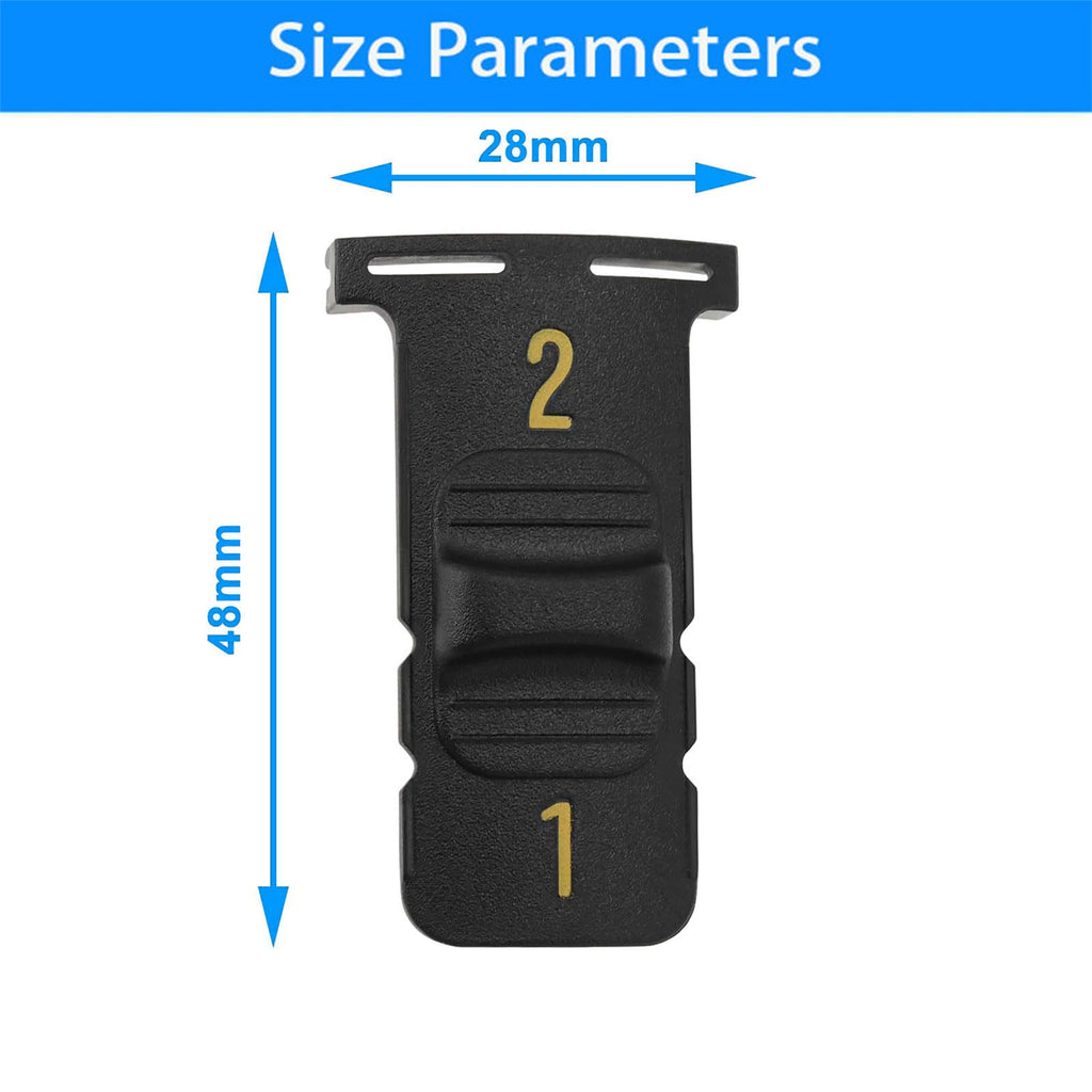 Shifter Button Replace N397466 for DEWALT DCD791 DCD796