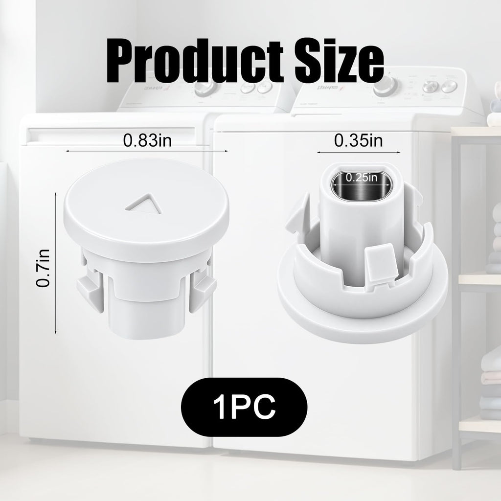 1pc WE04X24719 Dryer Start Button Assembly for Hotpoint & GE (White)
