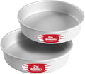 Anodized Aluminum Round Cake Pans, 2 Piece Set, 9 x 2 Inch