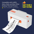 2.25" x 4" Direct Thermal Labels, 350 Shipping Postage Labels
