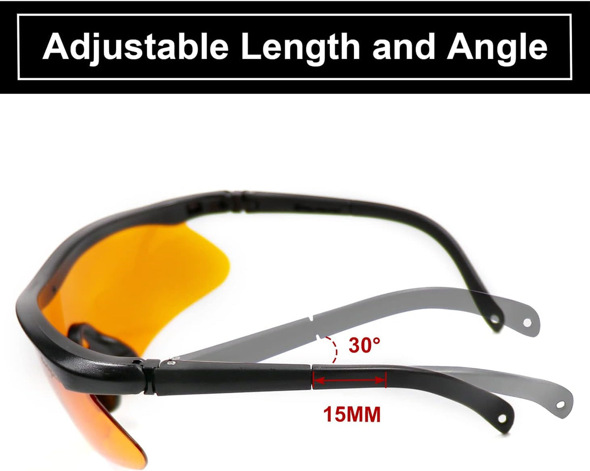 Hunting Shooting Safety Glasses with 4 Interchangeable Lenses | Impact & Scratch-Resistant, Shooter Safety, Hunting