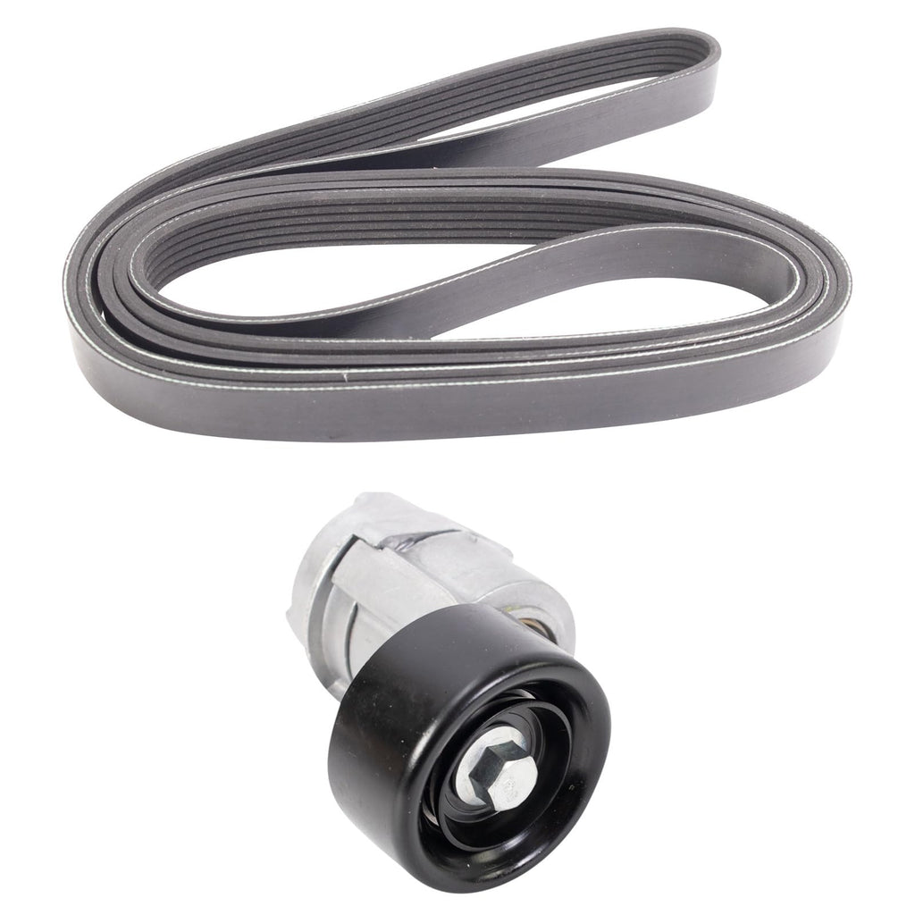 TRQ Serpentine Drive Belt Component Kit