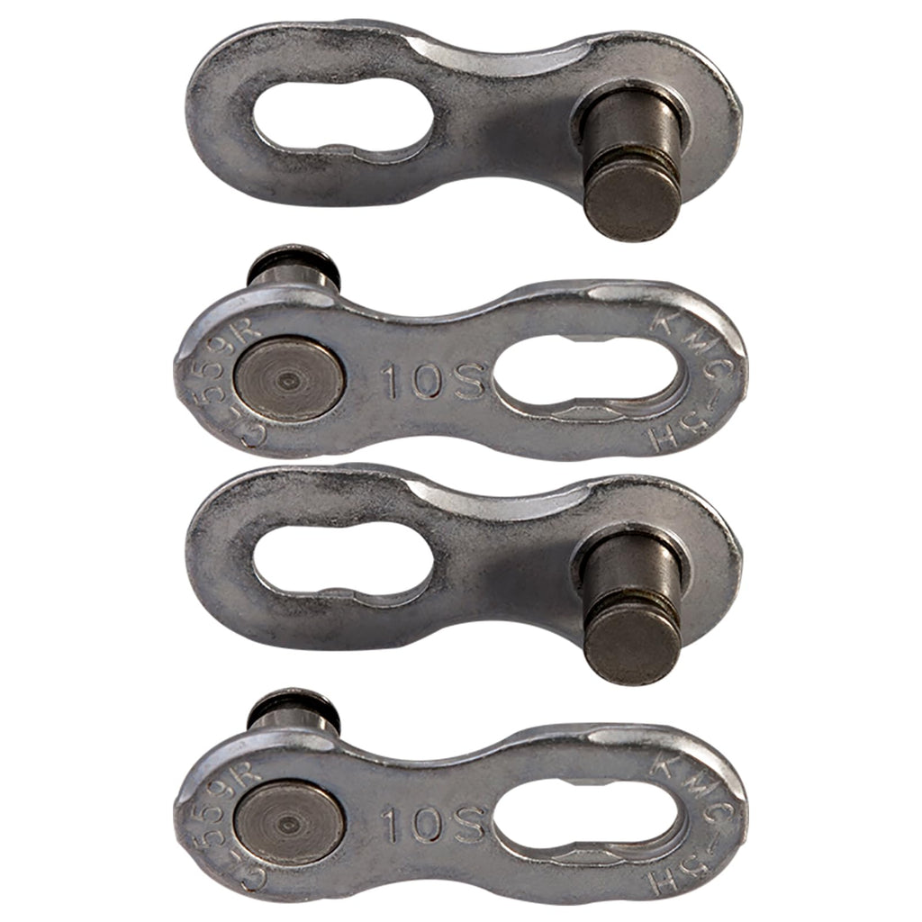 KMC Unisex's 10 Speed EPT MissingLink Joining Link, Dark Silver, 2 Pairs