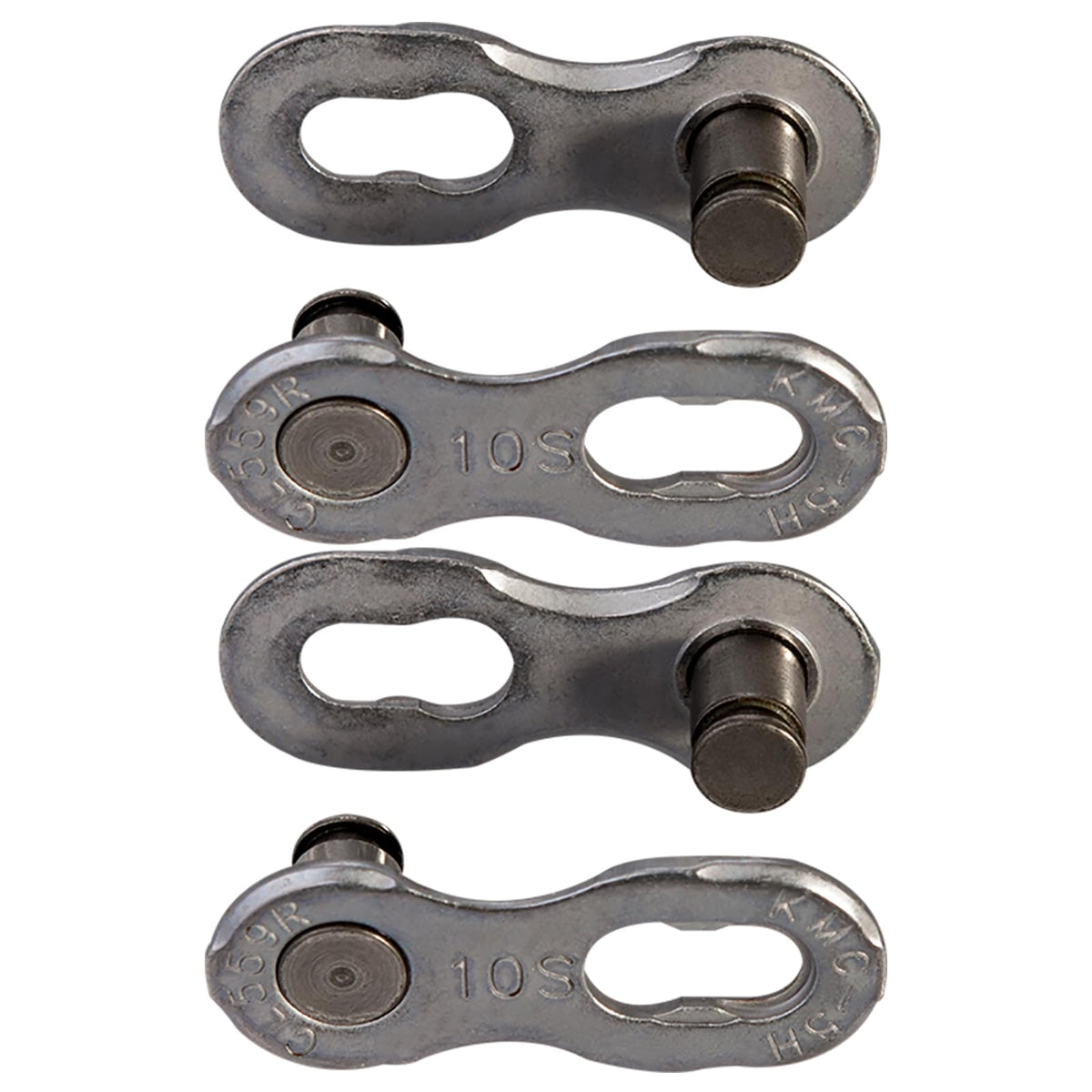 KMC Unisex's 10 Speed EPT MissingLink Joining Link, Dark Silver, 2 Pairs