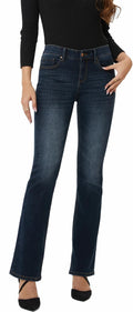 Women's Le Mel Classic Stretch Curvy Bootcut Jeans
