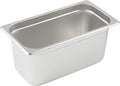 Anti-Jamming Steam Pan, 1/3 by 6-Inch, 24-Gauge