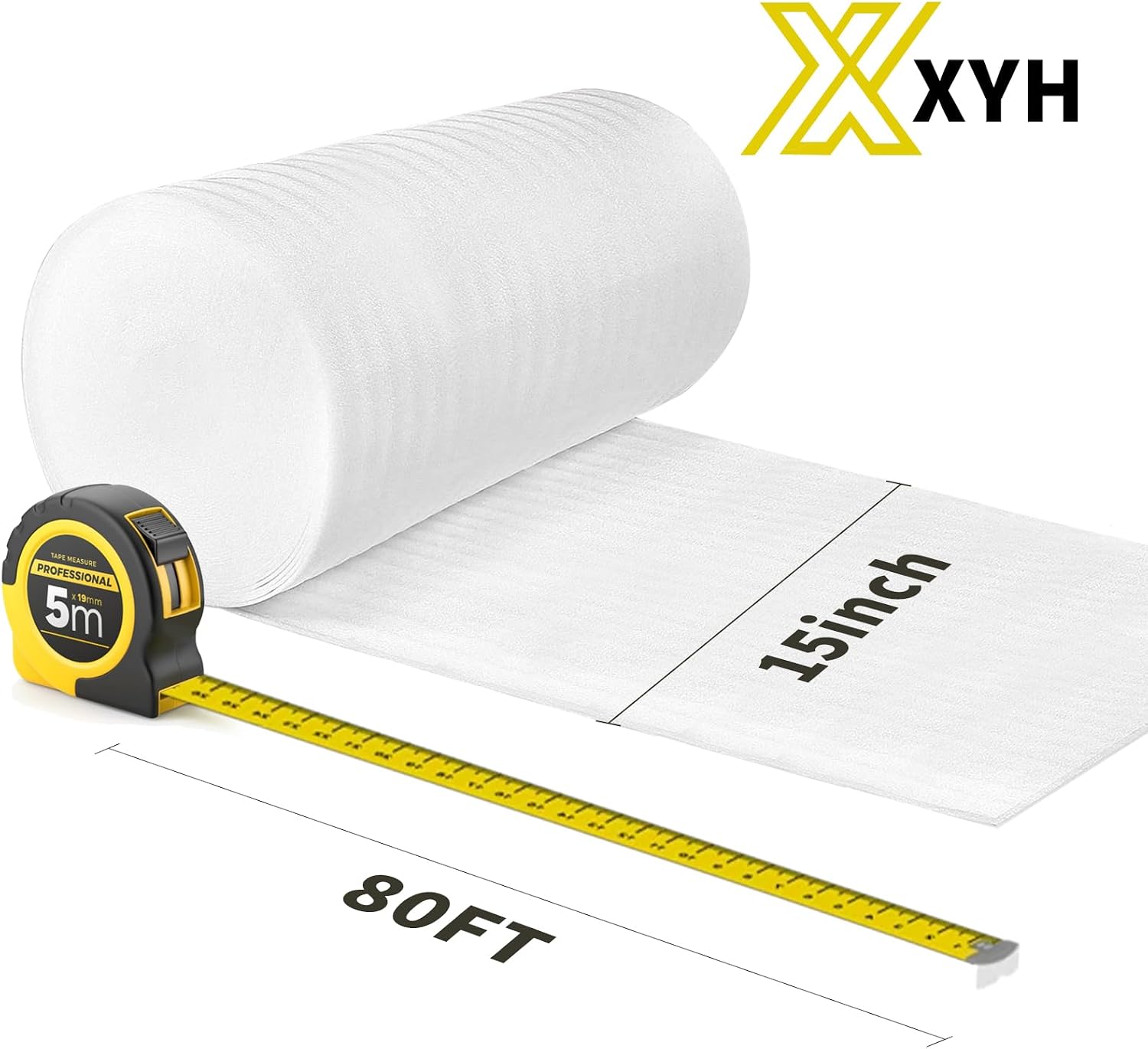 15 "Wide X 160'Length Packing Foam Rolls,Large Foam Wrap Rolls. | Rolls, Moving, Shipping, Glasses, China, Dishes