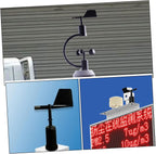 2 Pcs Wind Anemometer Shell Abs Wind Indicator for Direction Measurement Durable Indicator for Weather Stations