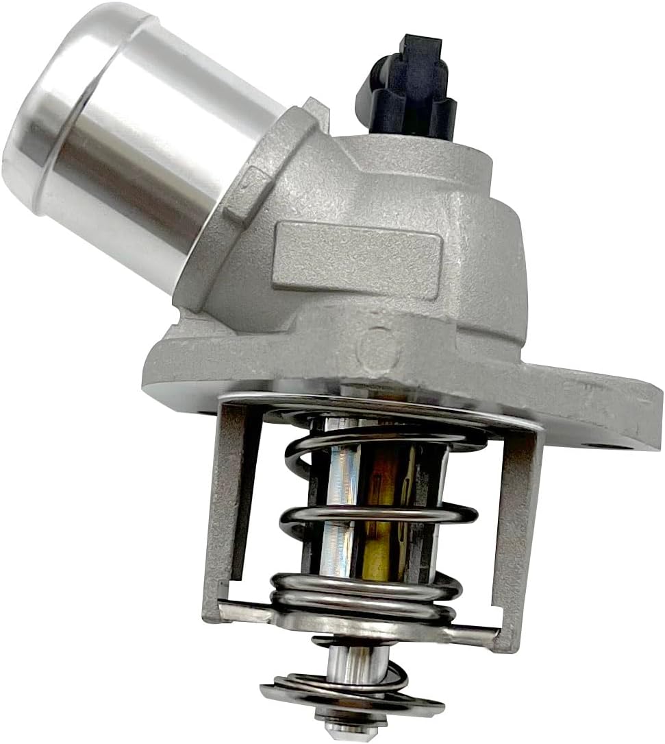25500-3L300 Engine Coolant Thermostat Housing Compatible with Hyundai PaLisade 3.3L 3.8L V6 2020-2022, Kia Cadenza Sedona Sorento 2017-2021 Replacement For 25500-3L300/255003L300