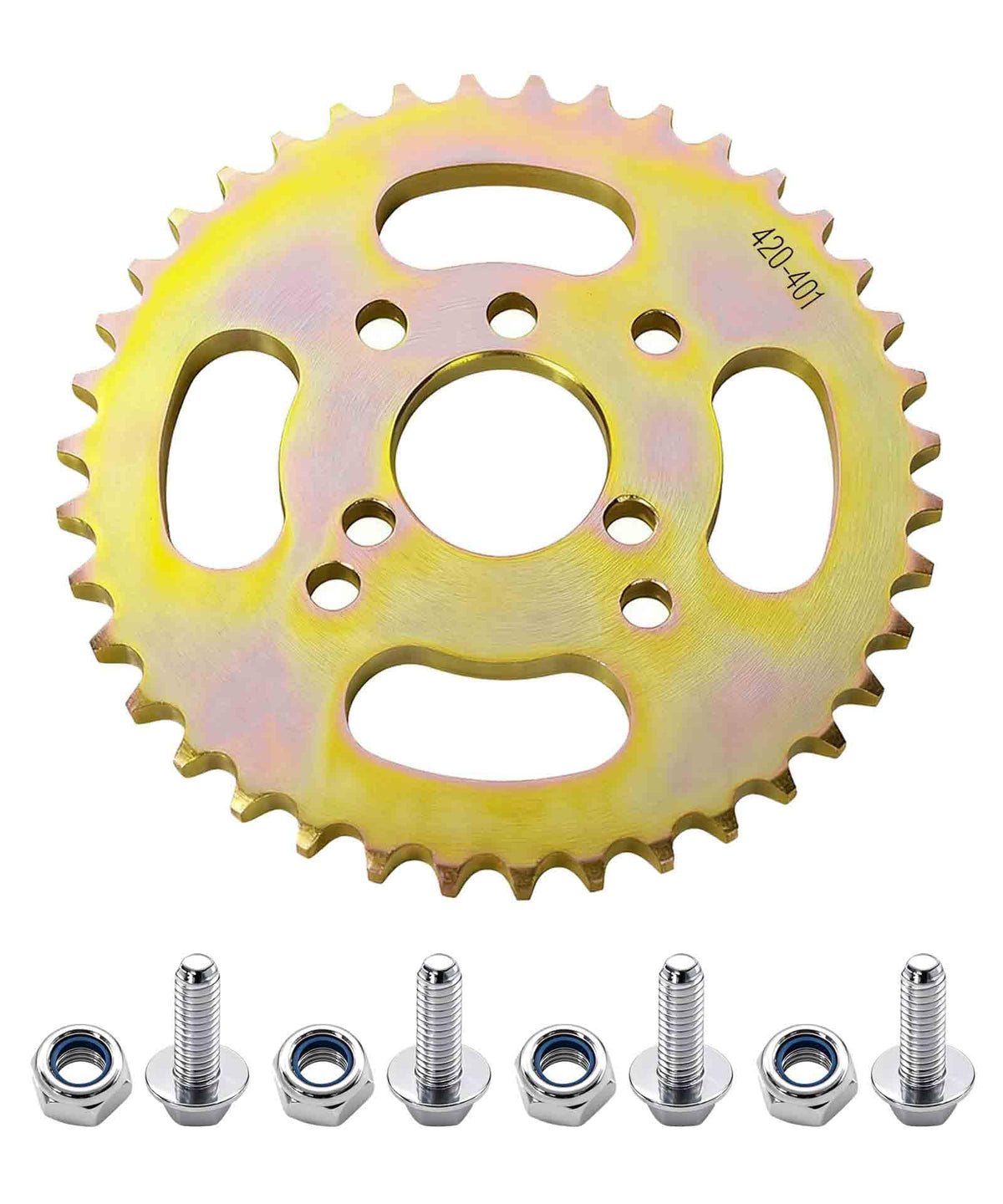 Upgrade 40T High Speed Rear Chain 3 Hole Sprocket # 40 41 420