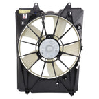 Left A/C Condenser Cooling Fan Assembly