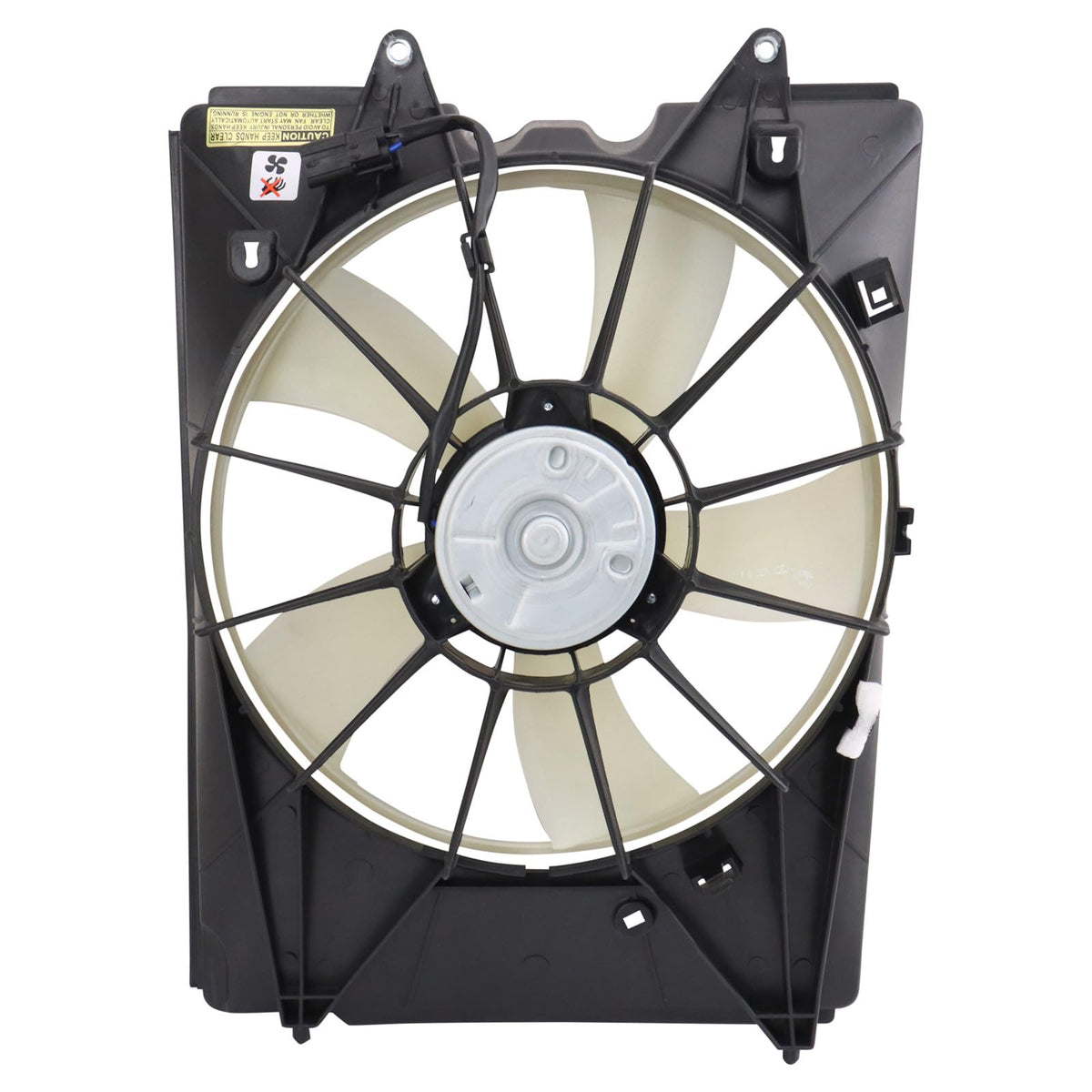 Left A/C Condenser Cooling Fan Assembly