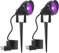 20W Halloween Spotlight Outdoor, Black Light Spotlight, Waterproof IP66 with Purple LED Landscape Lighting, Ideal for