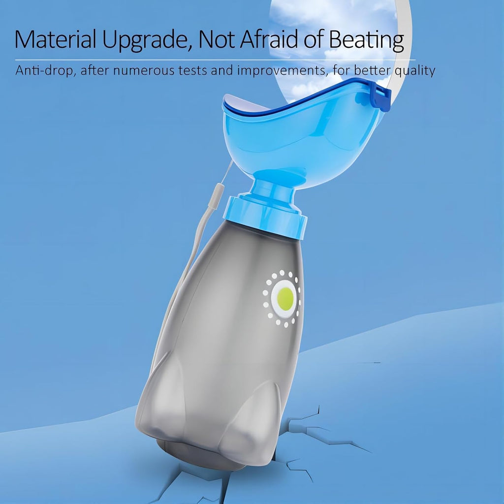 Portable Emergency Unisex Urinal Potty Toilet Pee Training Cup, Pee Bottle with a Lid and Funnel for Kids Potty Pee