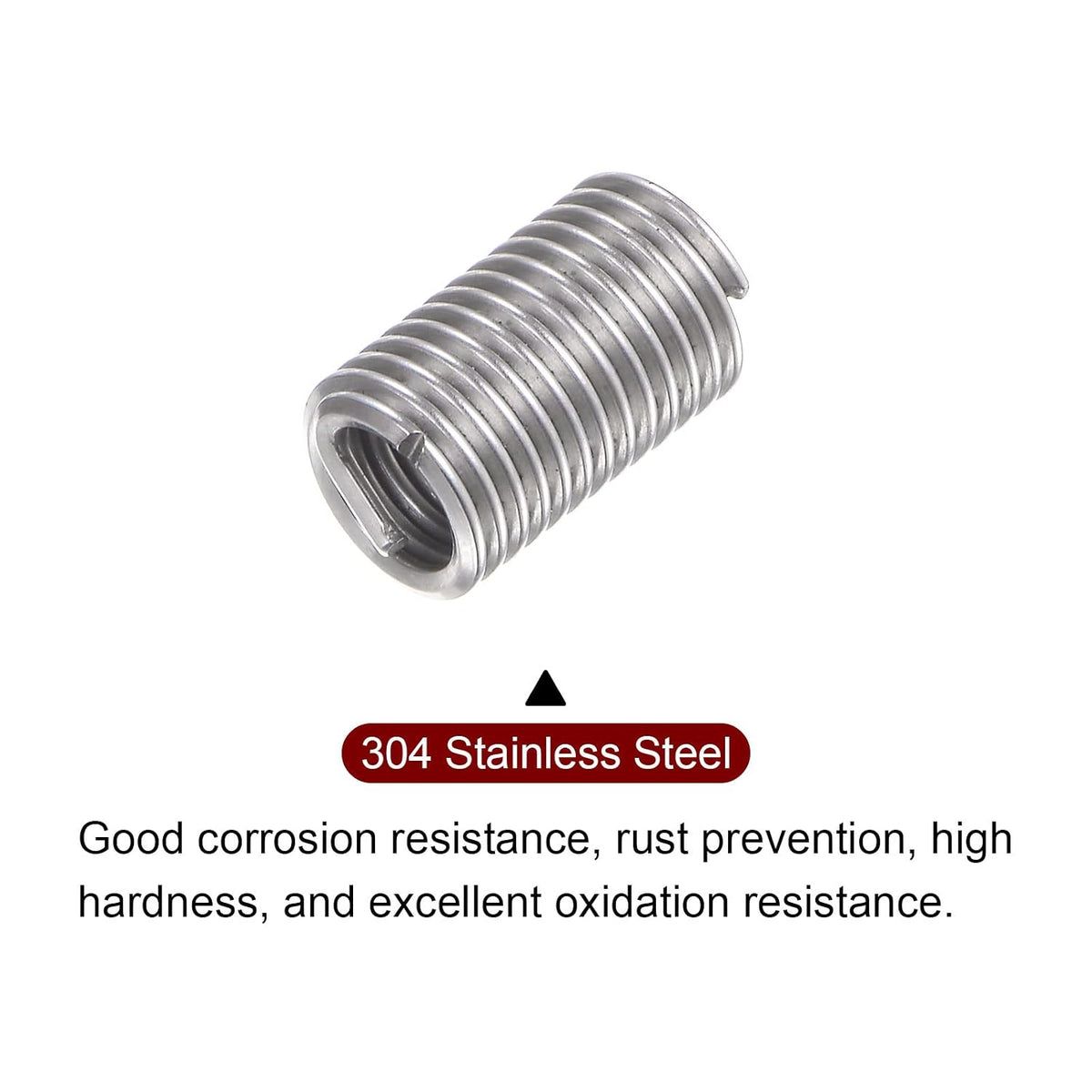 HARFINGTON 30pcs Wire Threaded Inserts 8#-32 UNC 3D 12.6mm